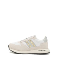 LOVE MOSCHINO DUNE 30 Baskets &agrave; clous en forme de coeur - Chaussures Femme