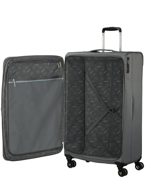 AEROSPIN Grand chariot extensible basalte en pierre - Valises Semi-rigides