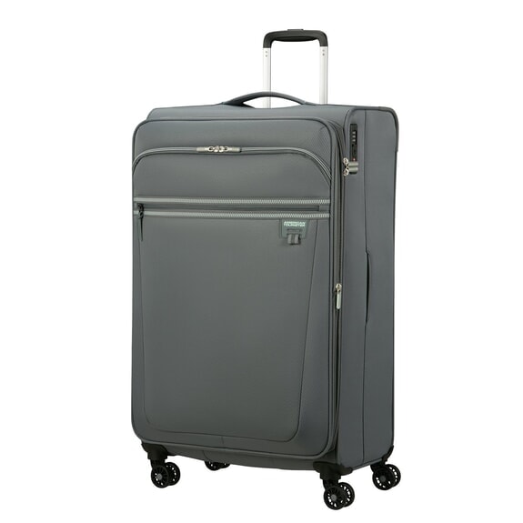 AEROSPIN Grand chariot extensible basalte en pierre - Valises Semi-rigides