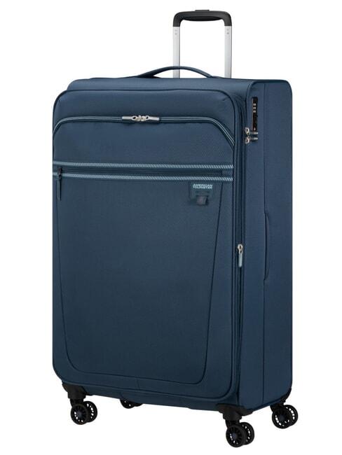 AEROSPIN Grand chariot extensible indigo - Valises Semi-rigides