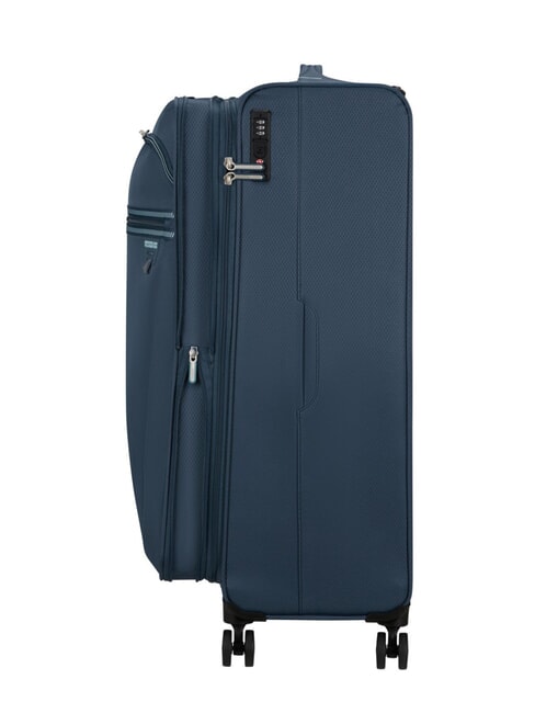 AEROSPIN Grand chariot extensible indigo - Valises Semi-rigides