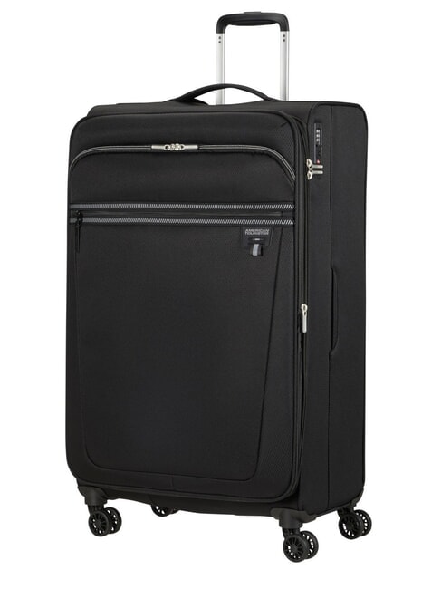 AEROSPIN Grand chariot extensible NOIR - Valises Semi-rigides