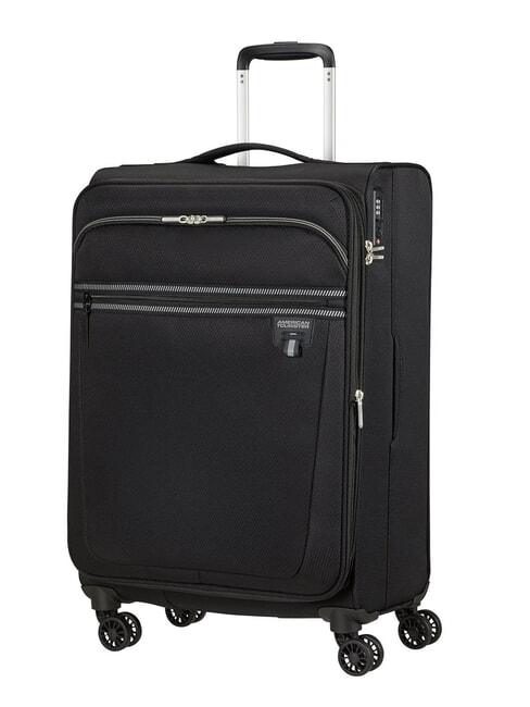 AEROSPIN  Chariot moyen, extensible NOIR - Valises Semi-rigides