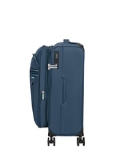 AMERICAN TOURISTER AEROSPIN Chariot à bagages à main extensible indigo - Valises cabine - 5