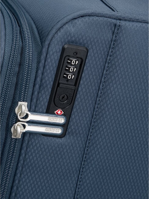 AEROSPIN Chariot à bagages à main extensible indigo - Valises cabine