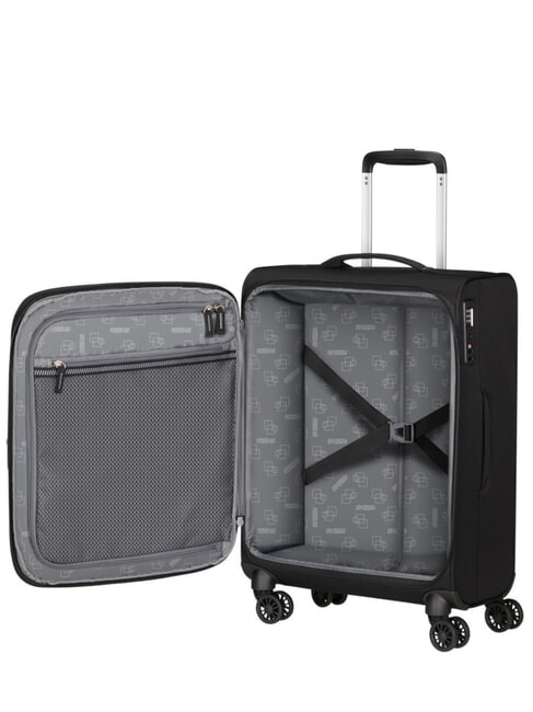 AEROSPIN Chariot à bagages à main extensible NOIR - Valises cabine