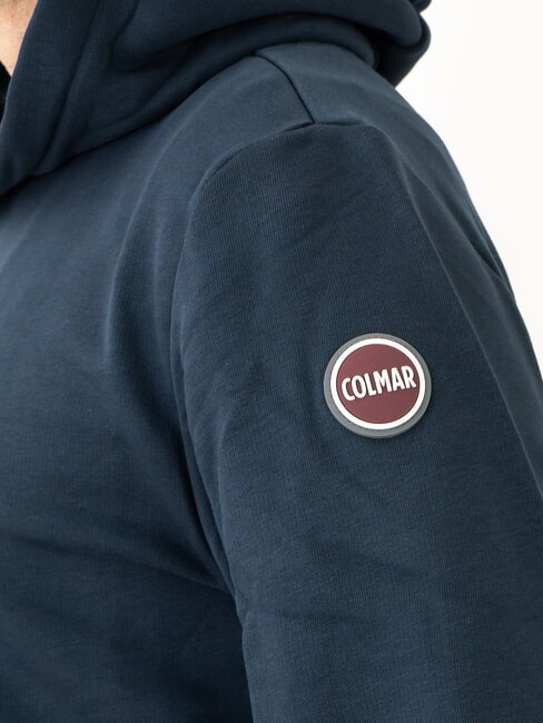 CONNECTIVE Sweatshirt &agrave; capuche bleu marine - Pulls molletonn&eacute;s