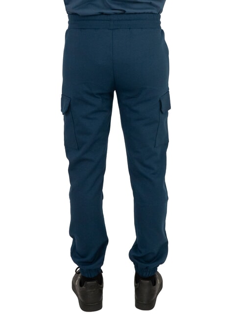 MOTIVATION Pantalon cargo bleu moderne - Costumes de sport pour hommes