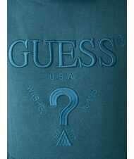 GUESS BEAU  Sweatshirt à capuche vraie sarcelle - Pulls molletonnés - 3