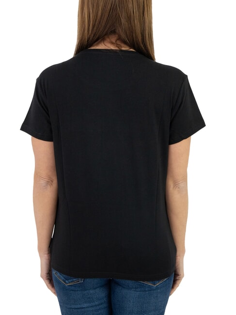 VATICI T-shirt extensible noir/argent foncé - T-shirt