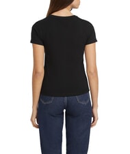 GUESS JEANS SS CN SLIM T-shirt &agrave; manches courtes jetbla - T-shirt - 2