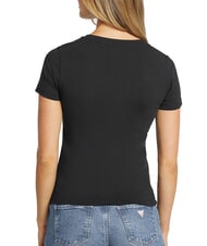 GUESS JEANS SS VN SLIM T-shirt en coton jetbla - T-shirt - 2