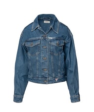 GUESS JEANS OVERSIZE TRUCKER JACKET  Veste en jean lavage moyen gj - Vestes pour femmes - 3