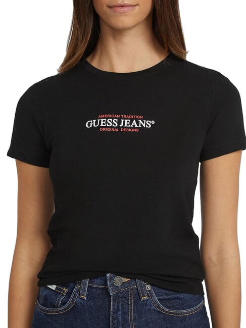 SS CN SLIM T-shirt &agrave; manches courtes jetbla - T-shirt