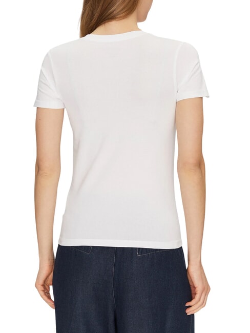 SS VN SLIM T-shirt en coton blanc pur - T-shirt