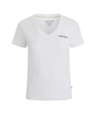 GUESS JEANS SS VN SLIM T-shirt en coton blanc pur - T-shirt - 4