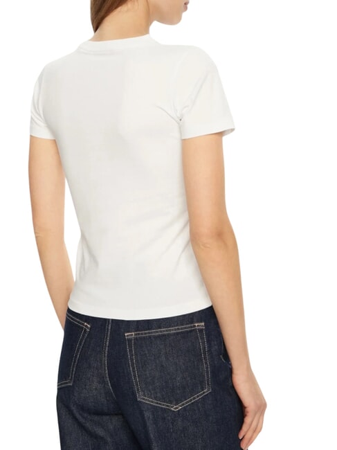 SS SLIM POCKET  T-shirt &agrave; manches courtes blanc pur - T-shirt