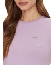 GUESS JEANS SS SLIM POCKET  T-shirt à manches courtes fleur lilas - T-shirt - 3