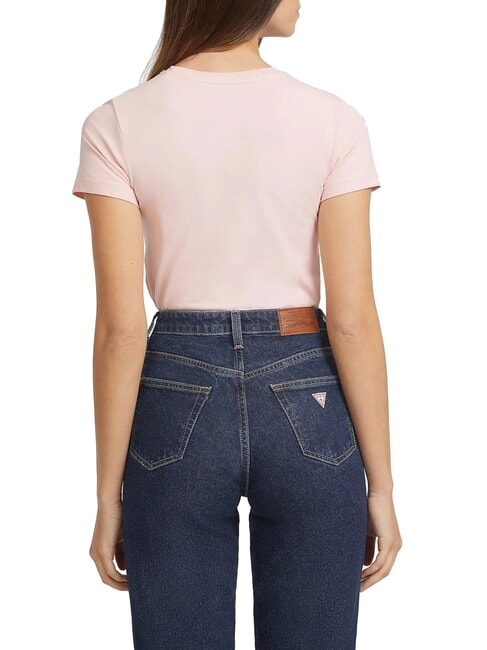 SLIM AMERICA T-shirt coupe slim coton blush - T-shirt