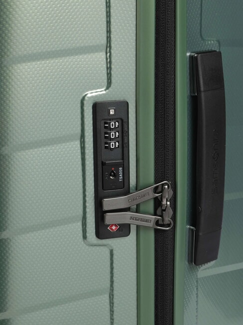 ATTRIX Chariot de grande taille basilic vert - Valises Rigides