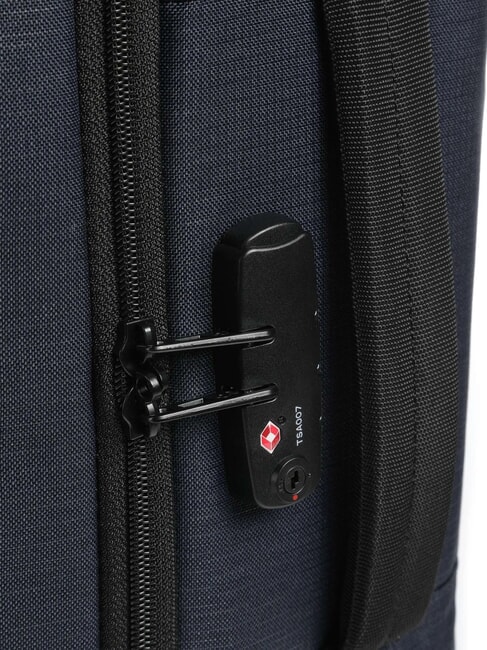 ROADED Sac à roulettes moyen dARKBlue - Valises Semi-rigides