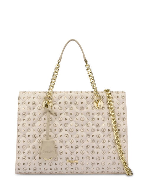 HERITAGE MATELASSE Sac à main avec bandoulière Ivoire - Sacs pour Femme