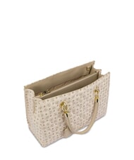 POLLINI HERITAGE MATELASSE Sac à main avec bandoulière Ivoire - Sacs pour Femme - 5