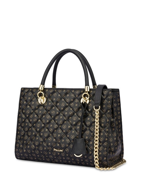 HERITAGE MATELASSE Sac &agrave; main avec bandouli&egrave;re Noir - Sacs pour Femme