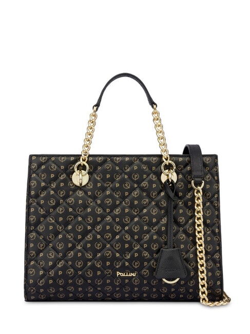 HERITAGE MATELASSE Sac &agrave; main avec bandouli&egrave;re Noir - Sacs pour Femme