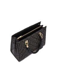 POLLINI HERITAGE MATELASSE Sac &agrave; main avec bandouli&egrave;re Noir - Sacs pour Femme - 5