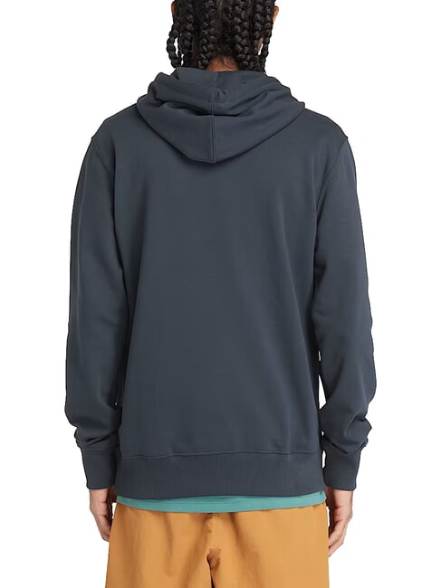 TREE LOGO Sweatshirt à capuche denim foncé/saphir foncé - Pulls molletonnés