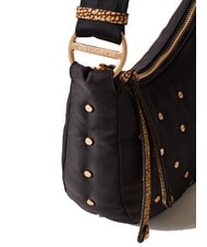 BORBONESE COLETTE Mini sac à bandoulière op noir / naturel - Sacs pour Femme - 4