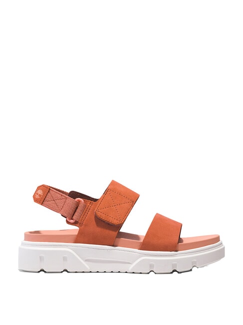 GREYFIELD Sandales en cuir rouge moyen - Chaussures Femme