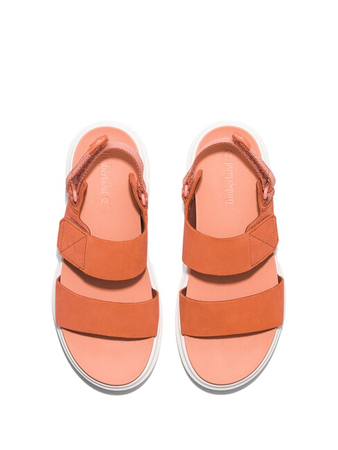 GREYFIELD Sandales en cuir rouge moyen - Chaussures Femme