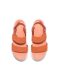 TIMBERLAND GREYFIELD Sandales en cuir rouge moyen - Chaussures Femme - 4