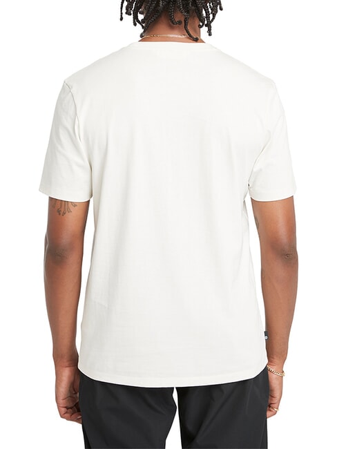 KENNEBEC RIVER TREE LOGO T-shirt en cotton millésime blanc - T-shirt