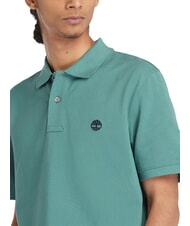 TIMBERLAND MILLERS RIVER Polo piqué pin de mer - chemise polo - 3