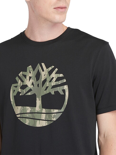 KENNEBEC RIVER TREE LOGO T-shirt en cotton NOIR - T-shirt