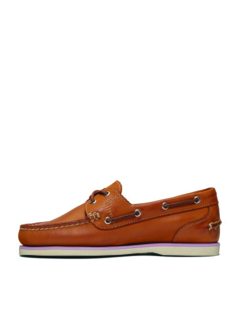 CLASSIC BOAT  Chaussures en cuir, chaussures bateau marron clair - Chaussures Femme