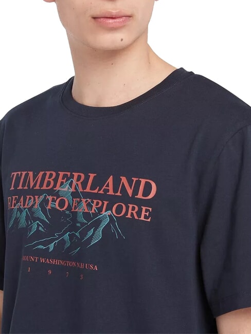 TFO SS OUTDOOR  T-shirt en coton saphir noir - T-shirt