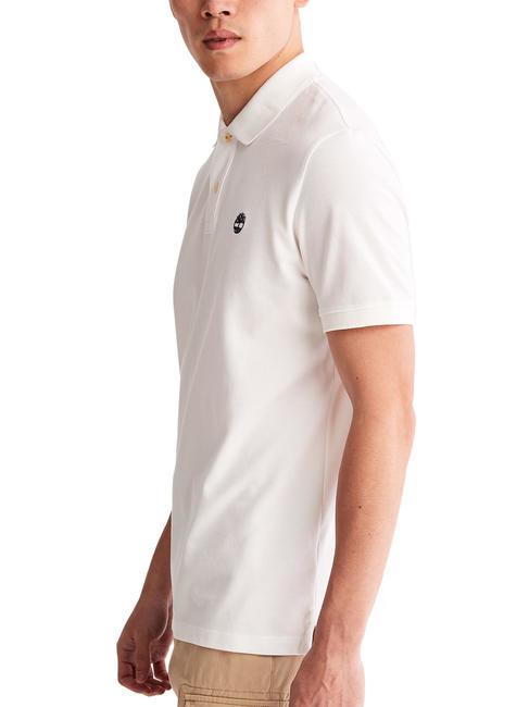 MILLERS RIVER Polo piqué blanc - chemise polo