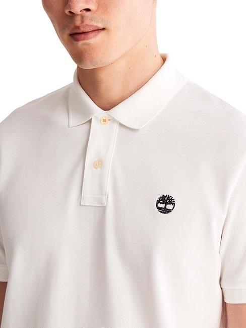 MILLERS RIVER Polo piqué blanc - chemise polo
