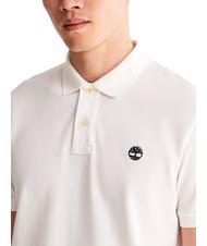 TIMBERLAND MILLERS RIVER Polo piqué blanc - chemise polo - 4