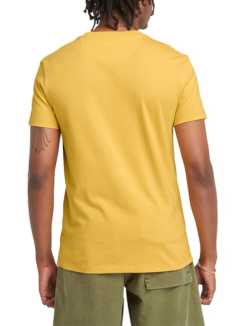 SS DUNRIVER CREW T-shirt en cotton mimosa - T-shirt