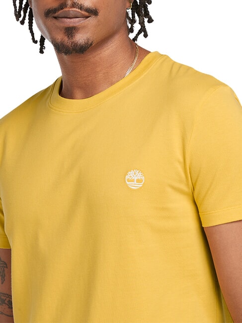 SS DUNRIVER CREW T-shirt en cotton mimosa - T-shirt