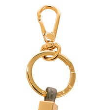 COCCINELLE ESSENTIAL Porte-clés en cuir et métal café - Porte-clés - 2