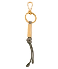 COCCINELLE ESSENTIAL Porte-clés en cuir et métal café - Porte-clés - 3