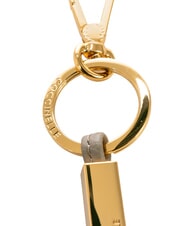 COCCINELLE ESSENTIAL Porte-clés en cuir et métal taupe chaud - Porte-clés - 2