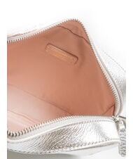 COCCINELLE TEBE Petit sac en cuir textur&eacute; ARGENT - Sacs pour Femme - 3