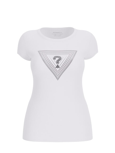 SS TRIANGLE OMBRE R3  T-shirt à manches courtes blanc pur - T-shirt
